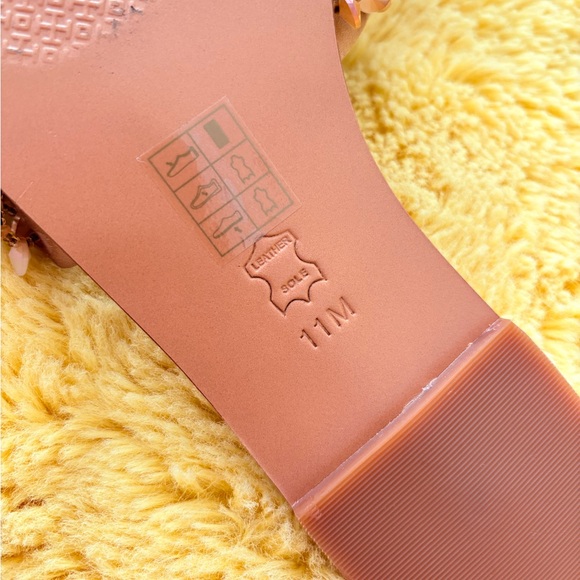 Beaded Sandals with brown and Cream Accents - Picture 5 of 6